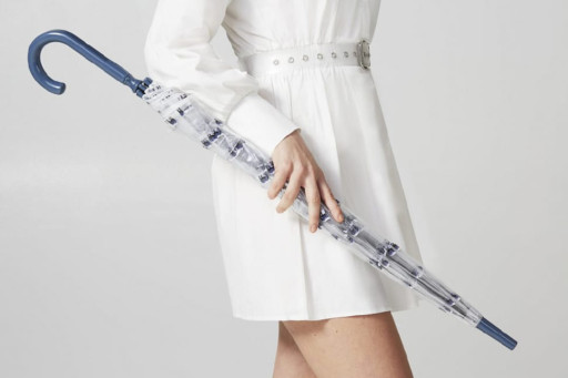 Парасолька-тростина жіноча Fulton L042 Birdcage-2 Elephant Parade (Парад слонов)