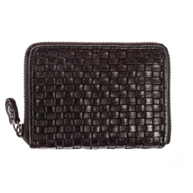 Vintage Womens Wallet Ashwood D80 DK Brn