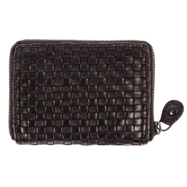 Vintage Womens Wallet Ashwood D80 DK Brn