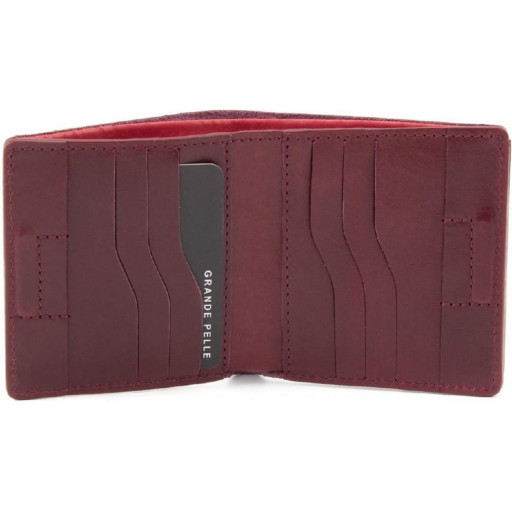 Портмоне Lettera, глянець GP 537661 бордовий