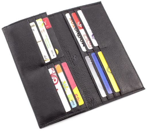 Чорний стильний портмоне на магніті Marco Coverna 866-1261