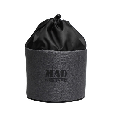 MAKEUP BOX grey cosmetic bag by MAD | born to win™