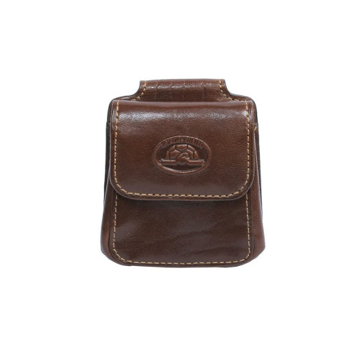 Монетниця шкіряна Italico 1450 cognac коньячний