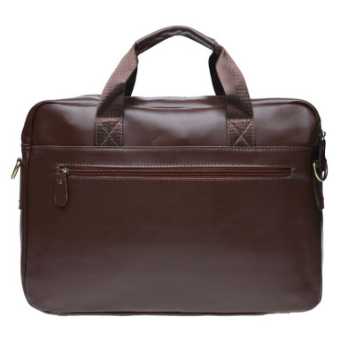 Мужская кожаная сумка Borsa Leather K11120-brown