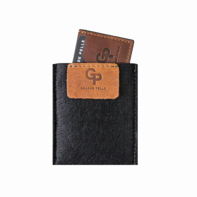 Cardholder Grande Pelle 300123 terracotta leather crazy horse