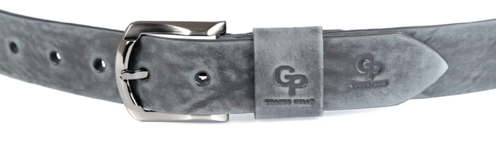 Елітний чоловічий шкіряний ремінь під джинси GRANDE PELLE 00973