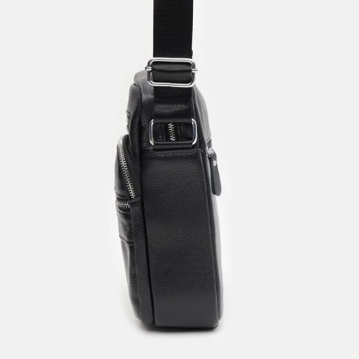 Чоловічі шкіряні сумки Keizer K19981bl-black