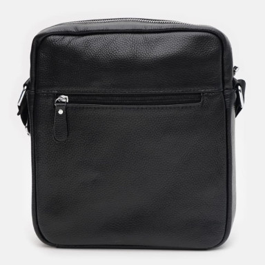 Men's leather bag Keizer K19981bl-black