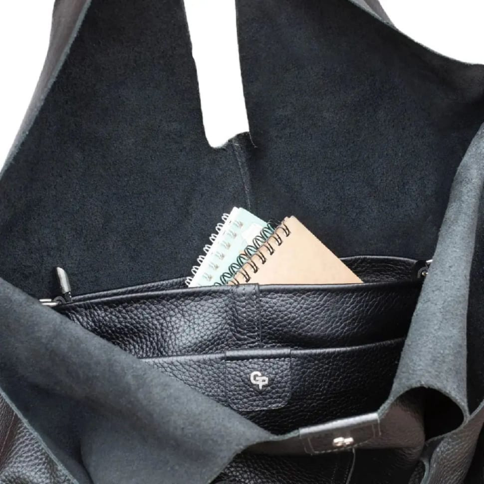 Жіноча сумка 2-в-1 шоппер та сумка через плече Grande Pelle 748710