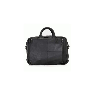 Портфель мягкий кожаный BUFFALO BAGS M7014A черный