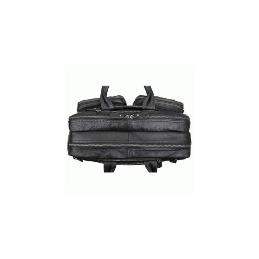 М'який портфель шкіряний BUFFALO BAGS M7014A чорний