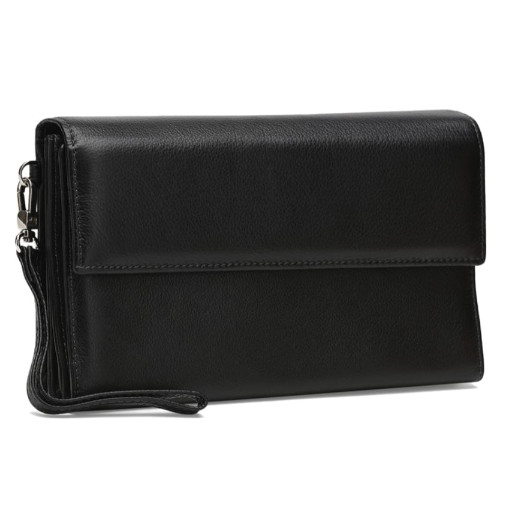 Чоловік шкіряний клатч Ricco Grande K17m-184-black