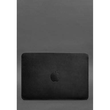 Чехол из натуральной кожи для MacBook 13 дюймЧерный