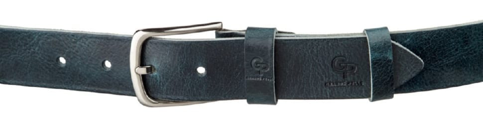 Ремень мужской под джинсы GRANDE PELLE 11232 Синий