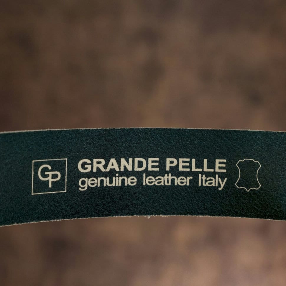Ремень мужской под джинсы GRANDE PELLE 11232 Синий