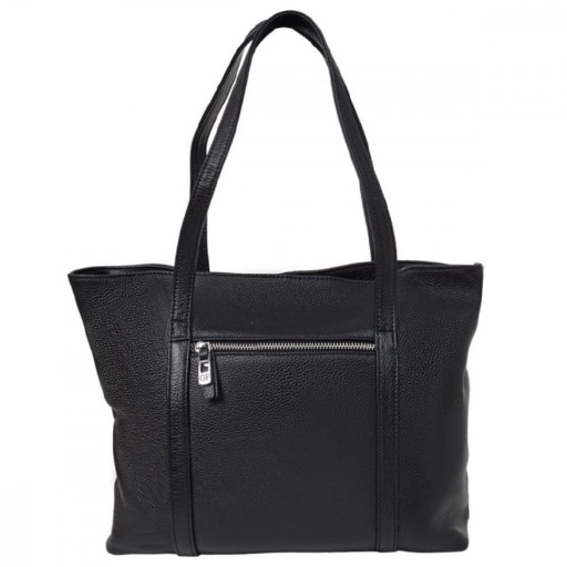 Сумка жіноча шкіряна GIORGIO FERRETTI GF2019808-1 чорна