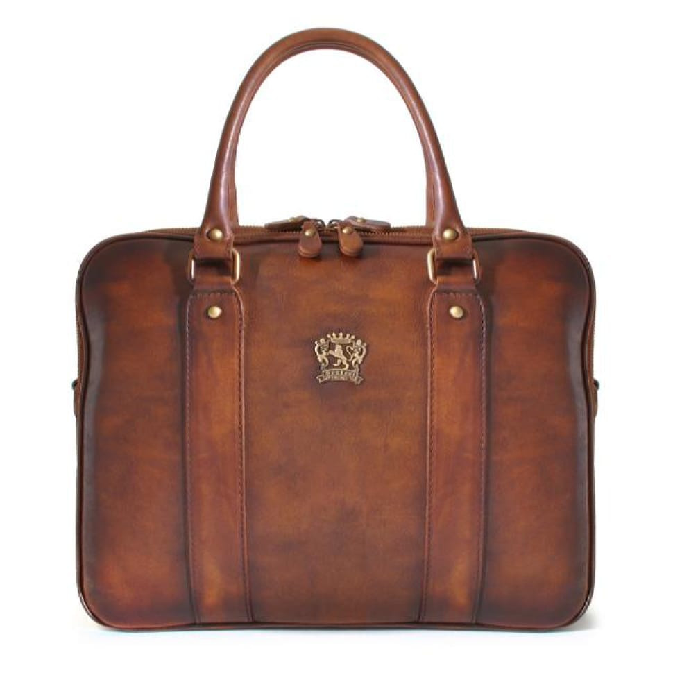 Pratesi BMA230 - Briefcase Magliano in cow leather Bruce Brown