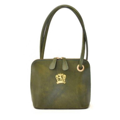 Pratesi RVS468 - Roccastrada Woman Bag in cow leather Radica Dark Green