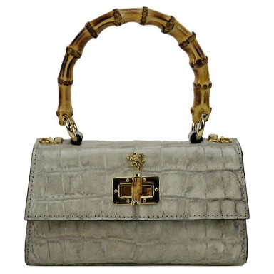 Pratesi KPA298/20 - Castalia K298/20 Lady Bag in cow leather Castalia K298/20 White