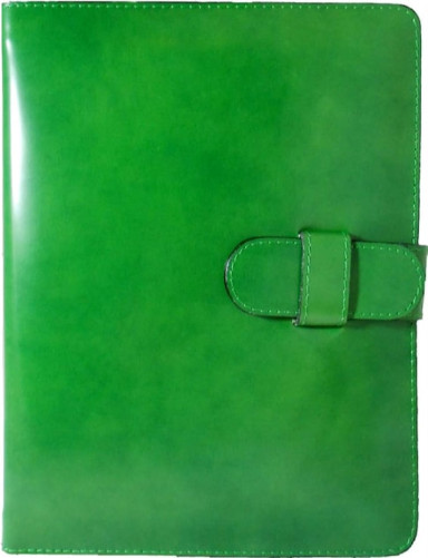 Pratesi RVE144 - iPad2 and iPad3 cover in real leather cod. 144 Radica Green