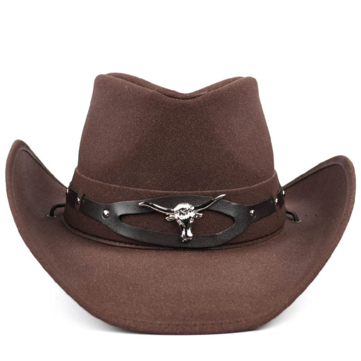 Класичний ковбойський капелюх Bexhill ht-st1-rb4 з еко (веган) шкіри нубук