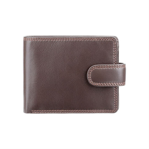 Men's wallet Visconti HT10 Knightsbridge with RFID (Chocolate)