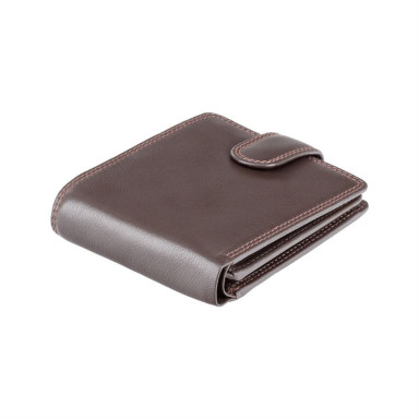 Кошелек мужской Visconti HT10 Knightsbridge c RFID (Chocolate)