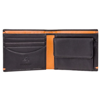 Men's Wallet Visconti AP62 Montreux (Black Orange)