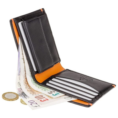 Men's Wallet Visconti AP62 Montreux (Black Orange)