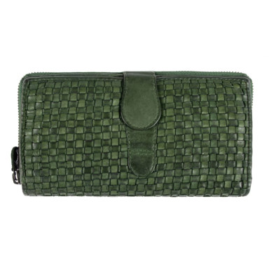Винтажный кошелек женский Ashwood D84 Green