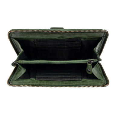 Винтажный кошелек женский Ashwood D84 Green