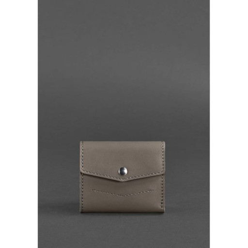 Жіночий шкіряний гаманець 2.1 темно-бежевий