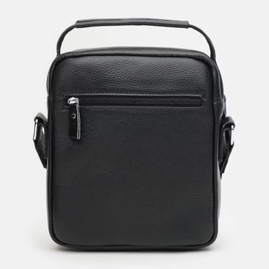 Men's leather bag Keizer K18207bl-black