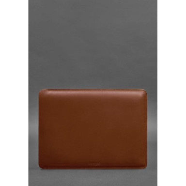 13" MacBook Leather Case Light Brown Crazy Horse