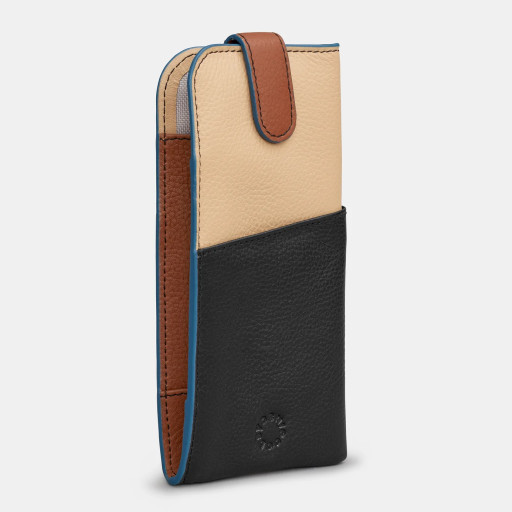 Шкіряний чохол для окулярів Yoshi Y4309 CB (Rustic Multicolor)