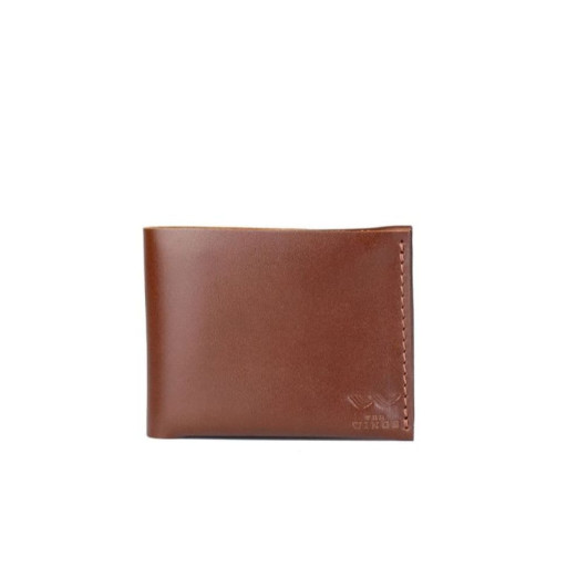 Mini Leather Wallet light brown