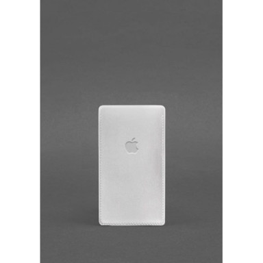 Кожаный чехол для iPhone 11 Белый