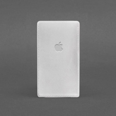 Кожаный чехол для iPhone 11 Белый