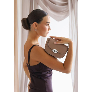 Jill women's leather bag in caramel