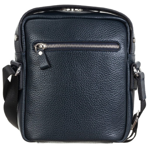 Барсетка м'яка шкіряна BOND 1447-1170 синя