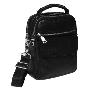 Cholovіcha shkiryan bag Ricco Grande K16268-black