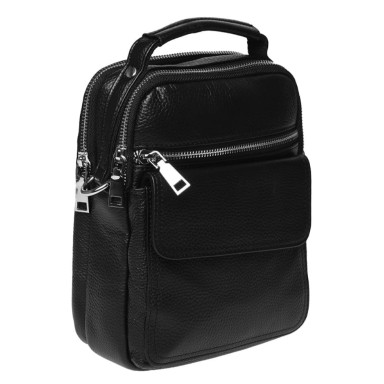 Cholovіcha shkiryan bag Ricco Grande K16268-black