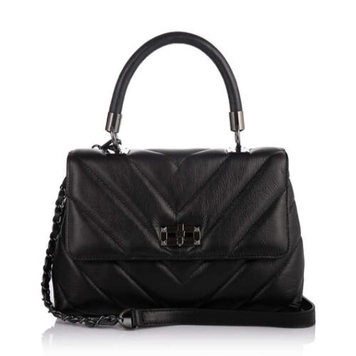 Шкіряна сумка Virginia Conti (Італія) - VC02714black