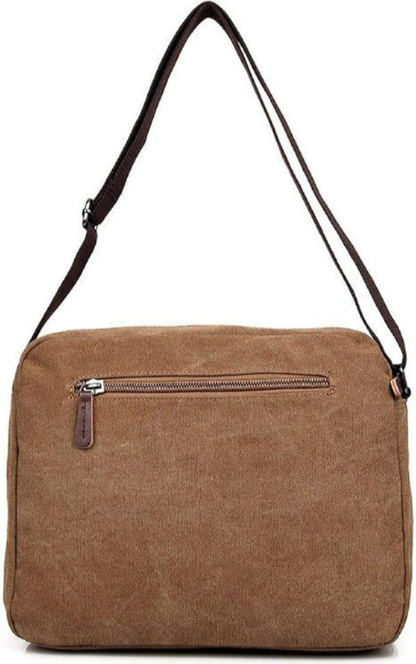 Men's bag Vintage 14445 textile Brown