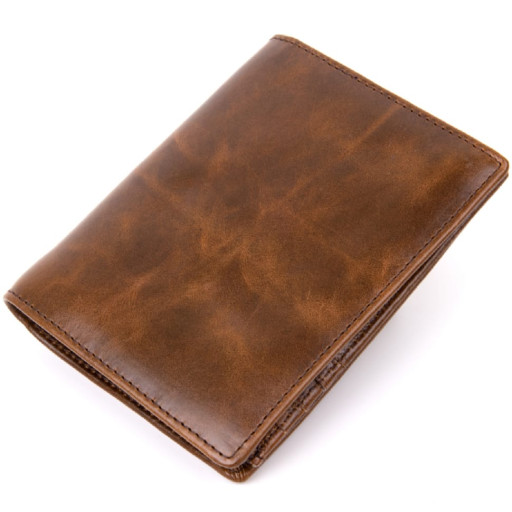 Портмоне унісекс Vintage 20432 Коричневе