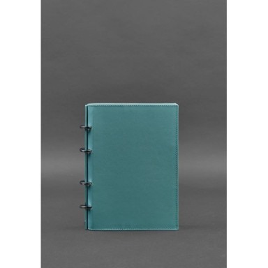 Leather Loop Notebook 9.0 with Turquoise Hard Cover