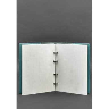 Leather Loop Notebook 9.0 with Turquoise Hard Cover