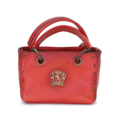Pratesi BRO158 - Bagnone Lady Bag in cowhide leather Bruce Pink