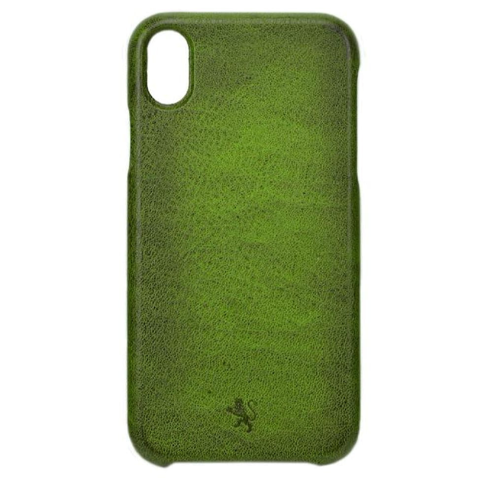 Pratesi BVE077/XS - Cover iPhone XS B077 Perfect Size Cover iPhone XS B077 Green