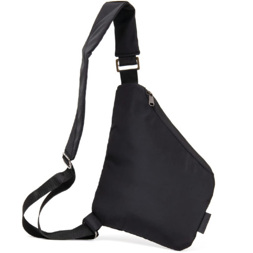 Сумка слінг нейлонова Vintage 20557 Чорна